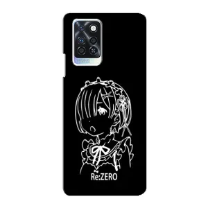 Чехлы Персонажи Аниме Наруто для Infinix Note 10 Pro (AlphaPrint) (Re: Zero)