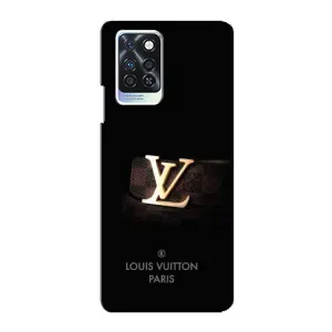 Чехлы Луи Витон для Infinix Note 10 Pro (AlphaPrint - LOUIS VUITTON) (ремешок LV)