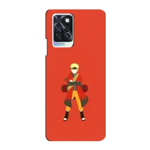 Naruto Anime Чехлы для Инфиникс Ноут 10 Про (AlphaPrint) (рисунок Наруто)