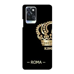 Чехлы для Infinix Note 10 Pro (VPrint) - Футбольные клубы (Roma)