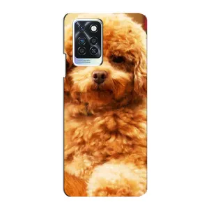 Чехлы с собаками для Infinix Note 10 Pro (VPrint) (Щенок Бишон)