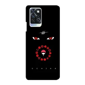 Чехлы на тему: Итачи Учиха для Infinix Note 10 Pro (AlphaPrint) (глаза Итачи)