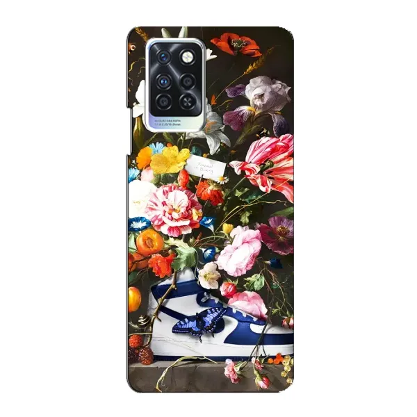 Чохол з принтом «Стиль Найк» для Infinix Note 10 Pro