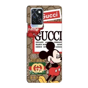 Чехол Disney Mouse Infinix Note 10 Pro (PREMIUMPrint) (Стильный Микки)
