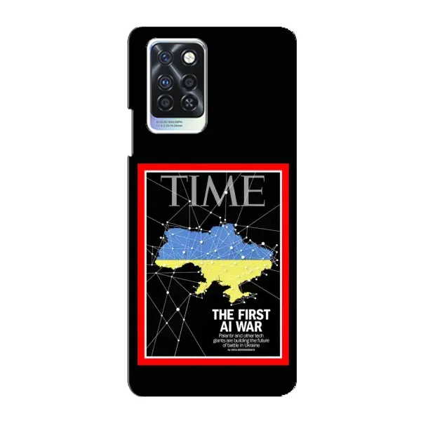 Чохол з принтом «TIME Ukraine» для Infinix Note 10 Pro