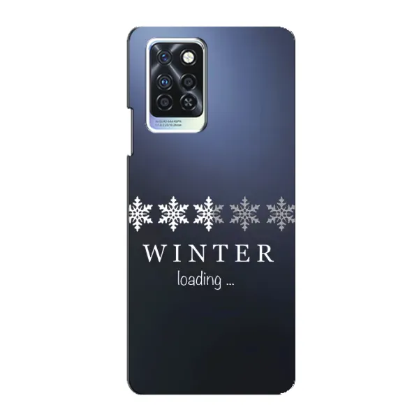 Чехол с принтом «Winter loading» для Infinix Note 10 Pro