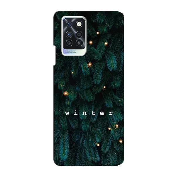 Чохол з принтом «Winter» для Infinix Note 10 Pro