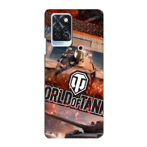 Чехлы с тематикой Киберспорт для Infinix Note 10 Pro (VPrint) (World of Tanks)