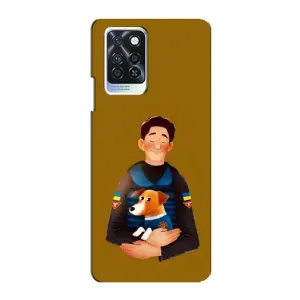 Чехлы с картинкой собаки Патрон для Infinix Note 10 Pro (AlphaPrint) (ЗСУ Патрон)