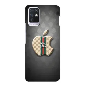 Чехлы ГУЧЧИ для Инфиникс Ноут 10 (AlphaPrint) (Apple gucci)