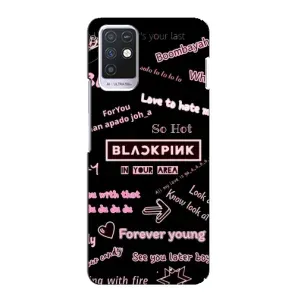 Чехол с музыкальной группой для Infinix Note 10 (BLACKPINK)