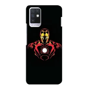 Чехлы с героями Марвел Infinix Note 10 (VPrint) (Человек железный)