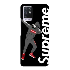 Чехол для Infinix Note 10 с картинкой Supreme (AlphaPrint) (Деб Суприм)