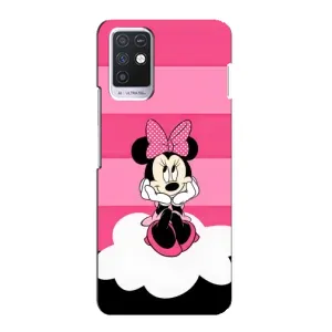 Эксклюзивный чехол для Infinix Note 10 (AlphaPrint - Мультяшные) (Девочка Maus)