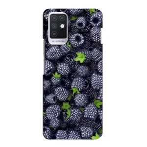 Чехлы с Фруктами для Infinix Note 10 (VPrint) (Ежевика)
