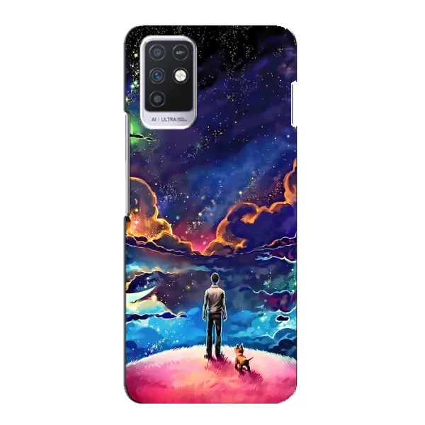 Чохол з принтом «Вид Галактики» для Infinix Note 10 Чохол з принтом «Вид Галактики» для Infinix Note 10