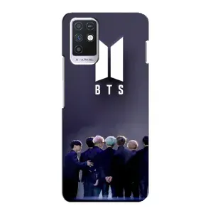 Чехлы BTS для Infinix Note 10 (AlphaPrint) (Группа BTS)