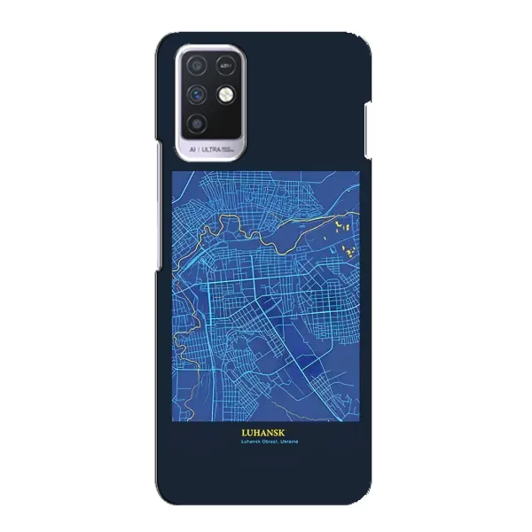 Чехол с принтом «Гуганск» для Infinix Note 10