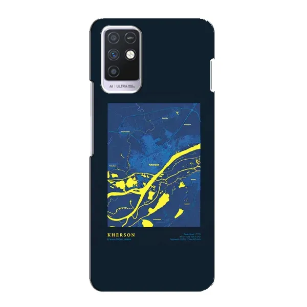 Чехол с принтом «Херсон» для Infinix Note 10