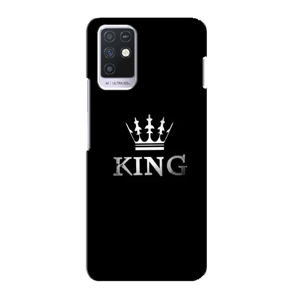 Чехол с принтом «KING» для Infinix Note 10