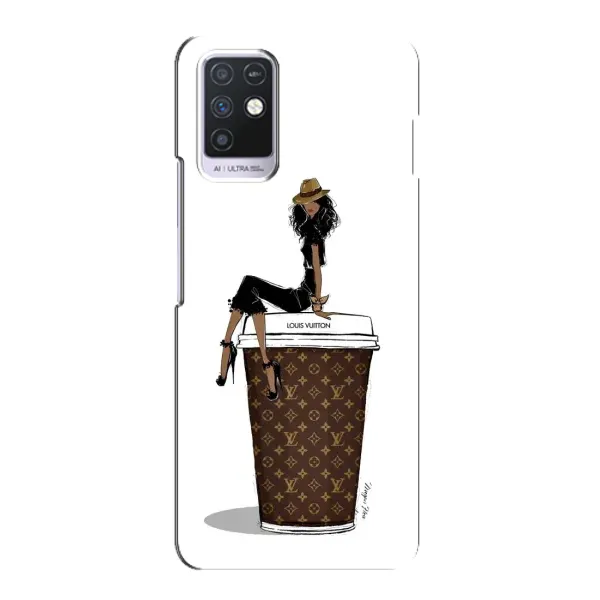 Чохол з принтом «кава LOUIS VUITTON» для Infinix Note 10 Чохол з принтом «кава LOUIS VUITTON» для Infinix Note 10