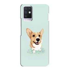 Чехлы с собаками для Infinix Note 10 (VPrint) (Корги)