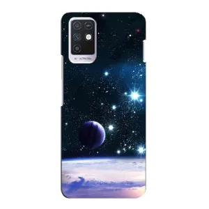 Космические Чехлы для Инфиникс Ноут 10 (VPrint) (Космический вид)