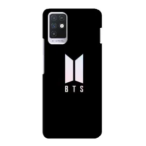Чехлы BTS для Infinix Note 10 (AlphaPrint) (Лого BTS)