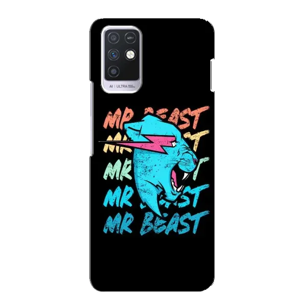 Чехол с принтом «logo Mr beast» для Infinix Note 10