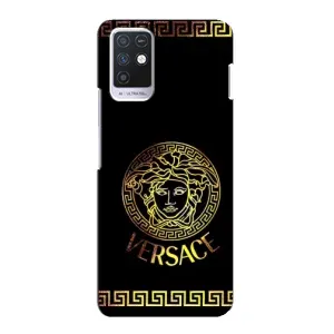 Чехлы VERSACE для Инфиникс Ноут 10 (PREMIUMPrint) (Logo Versace)