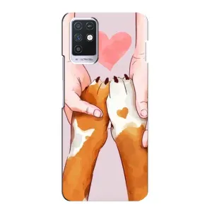 Чехлы с собаками для Infinix Note 10 (VPrint) (Любовь к собакам)