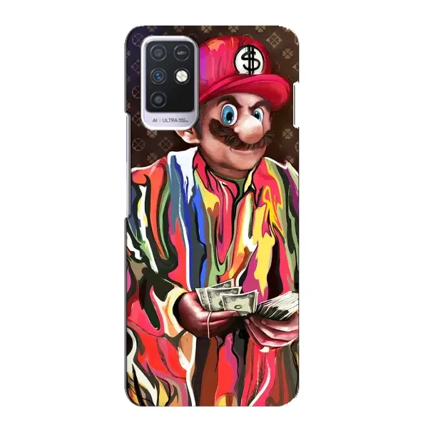Чехол с принтом «Mario LV» для Infinix Note 10