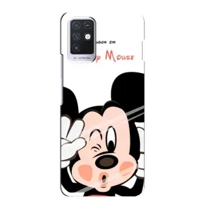 Эксклюзивный чехол для Infinix Note 10 (AlphaPrint - Мультяшные) (Маус Микки)