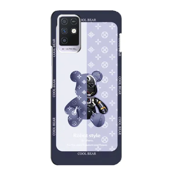 Чохол з принтом «Медведик LV» для Infinix Note 10