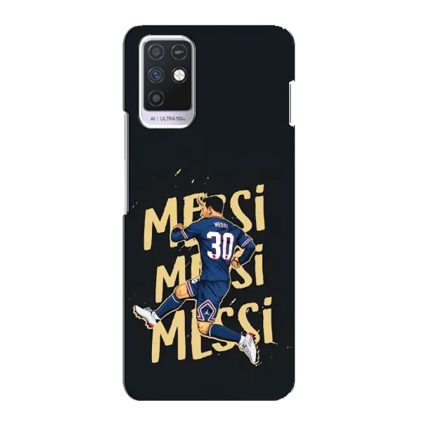 Чехол с принтом «Messi ПСЖ» для Infinix Note 10