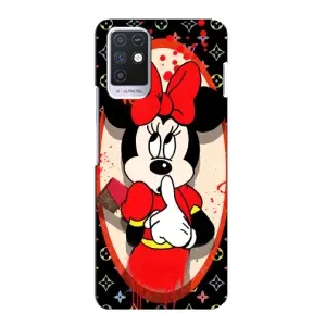 Чехол Disney Mouse Infinix Note 10 (PREMIUMPrint) (Минни Маус ЛВ)