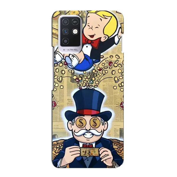 Чехол с принтом «Монополия Мен» для Infinix Note 10