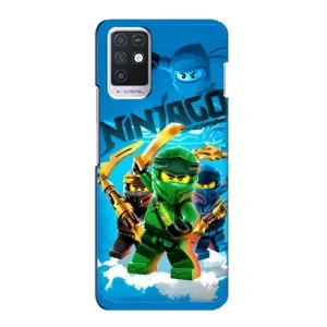 Чехлы с тематикой Киберспорт для Infinix Note 10 (VPrint) (Ninjago)
