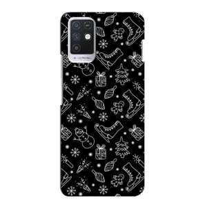 Новогодние, Праздничные Чехлы для Infinix Note 10 - 2024 год
