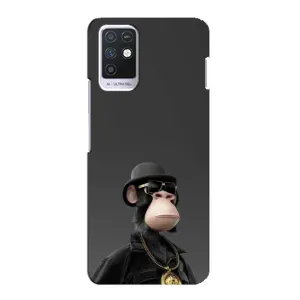 Чехлы с Обезьянами NFT для Infinix Note 10 (AlphaPrint) (Обезьяна NFT)