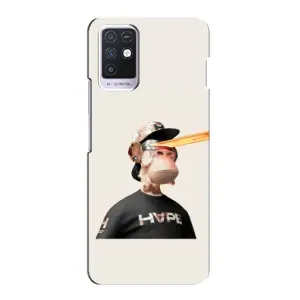 Чехлы с Обезьянами NFT для Infinix Note 10 (AlphaPrint) (обезьяна NFT в очках)