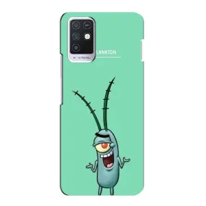 Чехол с принтом «Персонаж Планктон» для Infinix Note 10