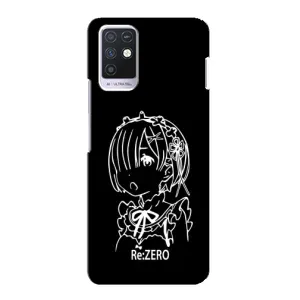 Чехлы Персонажи Аниме Наруто для Infinix Note 10 (AlphaPrint) (Re: Zero)