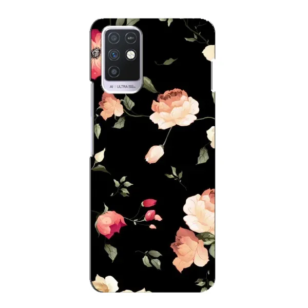 Чохол з принтом «Трояндочки» для Infinix Note 10 Чохол з принтом «Трояндочки» для Infinix Note 10
