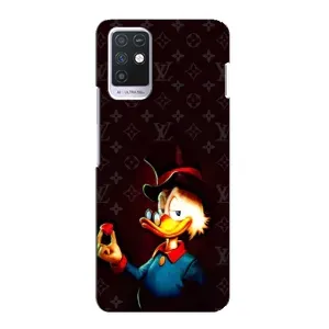 Чехлы для Infinix Note 10 - Скрудж МакДак Louis Vuitton (PREMIUMPrint) (Скрудж с бриллиантом)