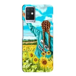 Чехол для Патриота Украины Infinix Note 10 - (AlphaPrint) (Украиночка)
