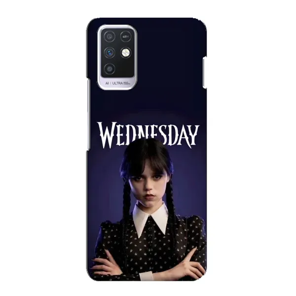 Чехол с принтом «Wednesday» для Infinix Note 10