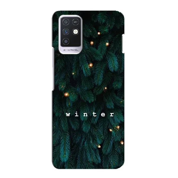 Чехол с принтом «Winter» для Infinix Note 10