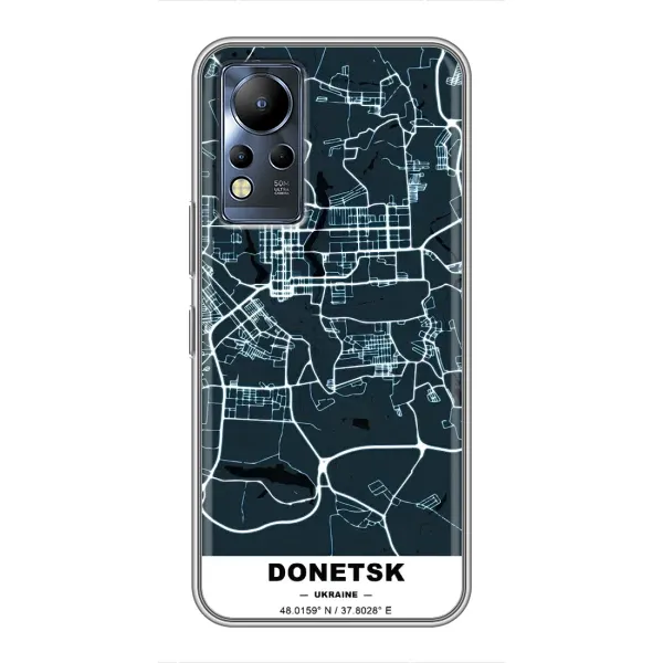 Чехол с принтом «Донецк» для Infinix Note 11 Pro