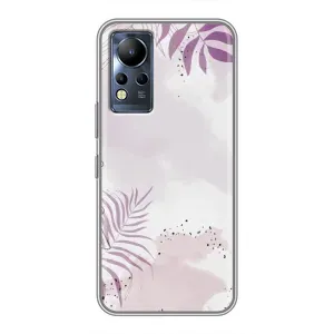Чохол з принтом «Фіолетове листя» для Infinix Note 11 Pro